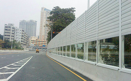 桥梁声屏障